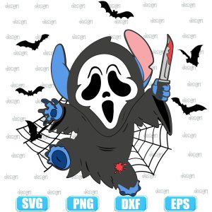Halloween Costume Svg,halloween characters svg,Stitch Cosplay SVG,cricut,silhouette