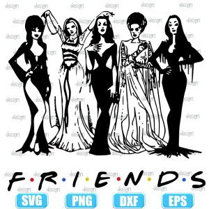 halloween party hocus pocus friends tv show style classic ladies,halloween svg,halloween svg images