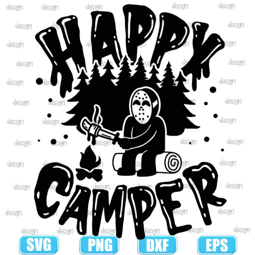 Happy Camper Jason Voorhees Halloween Happy Camper Jason Voorhees Halloween