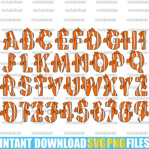 Nemo svg letters alphabet font