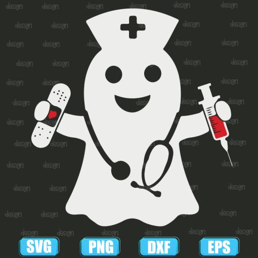 Nurse Ghost Halloween Costume Stethoscope Nurse Ghost Halloween Costume Stethoscope