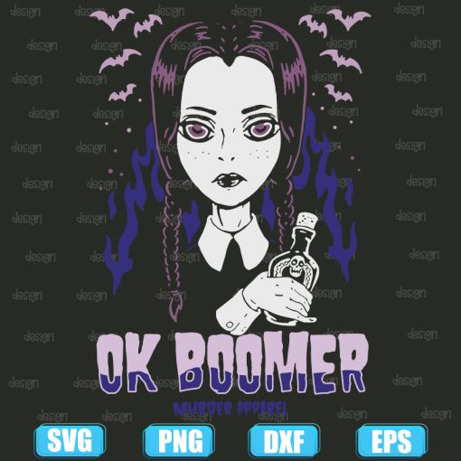 Ok Boomer Goth Girl Millennial