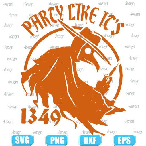 Plague Doctor Party Like Its 1349 Pandemic Halloween