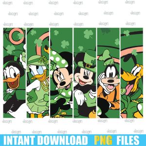 Mouse And Friends Saint Patrick's Day Png,Patricks Day Png,St. Patrick's Day Png,png for cricut