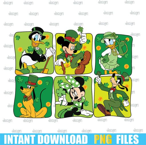 Retro St. Patricks Mouse 13 Retro St. Patricks Mouse 13