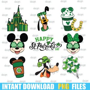 Mouse And Friends Saint Patrick's Day Png,Patricks Day Png,St. Patrick's Day Png