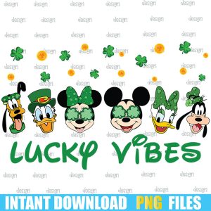 Happy Patrick’s Day Png,St Patrick's Day,Lucky Vibes Png,Shamrocks Png,png for cricut