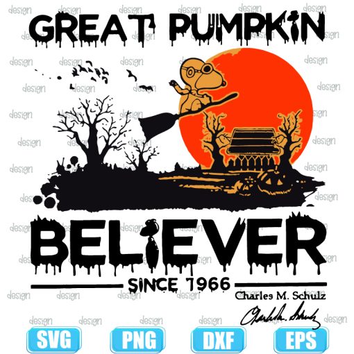 Snoopy Great Pumpkin Believer Since 1966