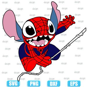 Spider man stitch,Halloween Costume Svg,halloween characters svg,Trick Or Treat Svg,cricut svg