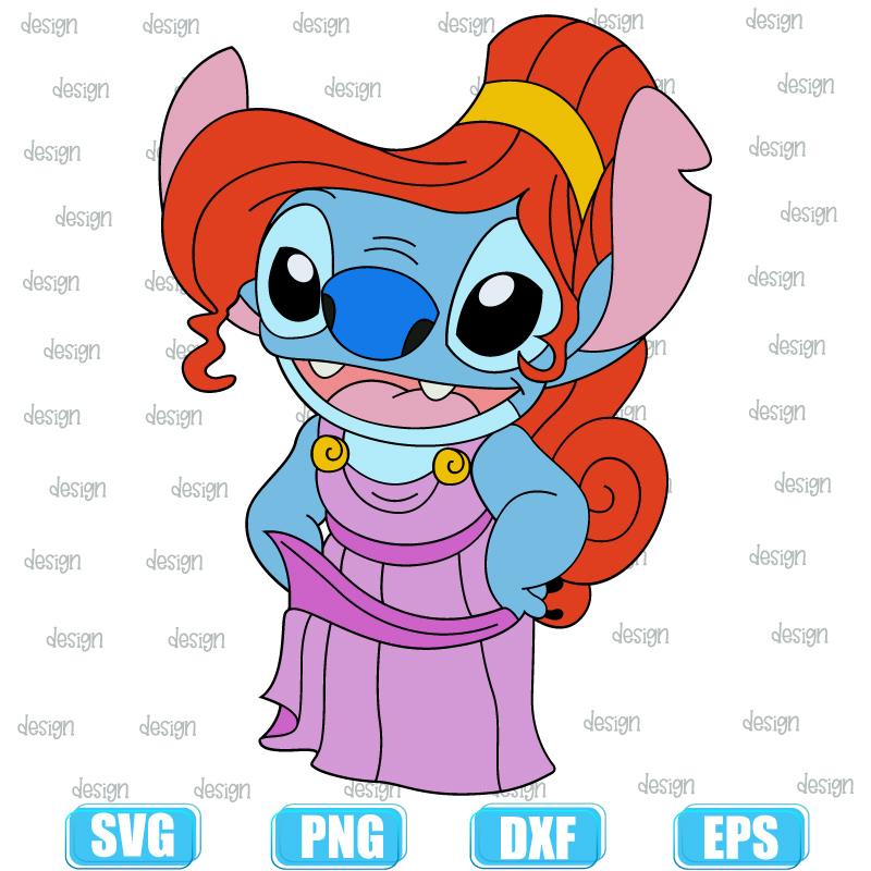 Disney Funny Stitch Svg, Disney Character Lovers Svg Digital File