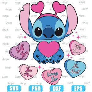stitch valentines day svg,valentines stitch svg,valentine shirt svg,svg files for cricut