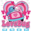 Stitch valentine lovebug