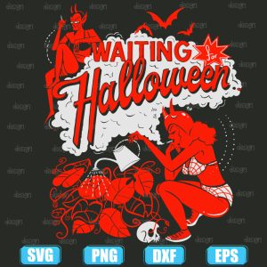 waiting for halloween,halloween svg,halloween svg images,halloween shirt svg