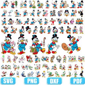 Ducktales svg,Ducktales cricut,donald duck svg,scrooge svg,huey svg,dewey svg,louie svg,ducktales layered svg