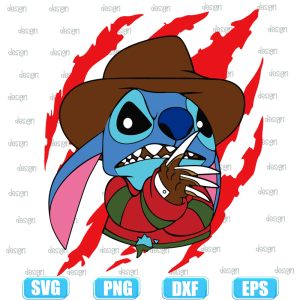 freddy stitch,Halloween Costume Svg,halloween characters svg,svg files for cricut