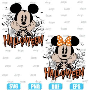 Happy Halloween Skeleton Svg,mickey halloween svg,Trick Or Treat Svg,cricut