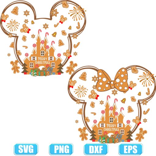 mickey mouse christmas cookies