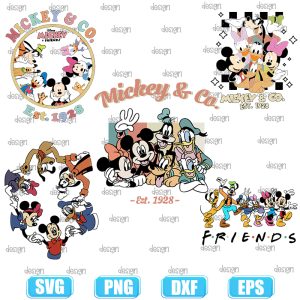 mickey and co est.1928 svg