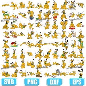 Pluto svg,Pluto svg file,disney pluto svg,pluto silhouette svg